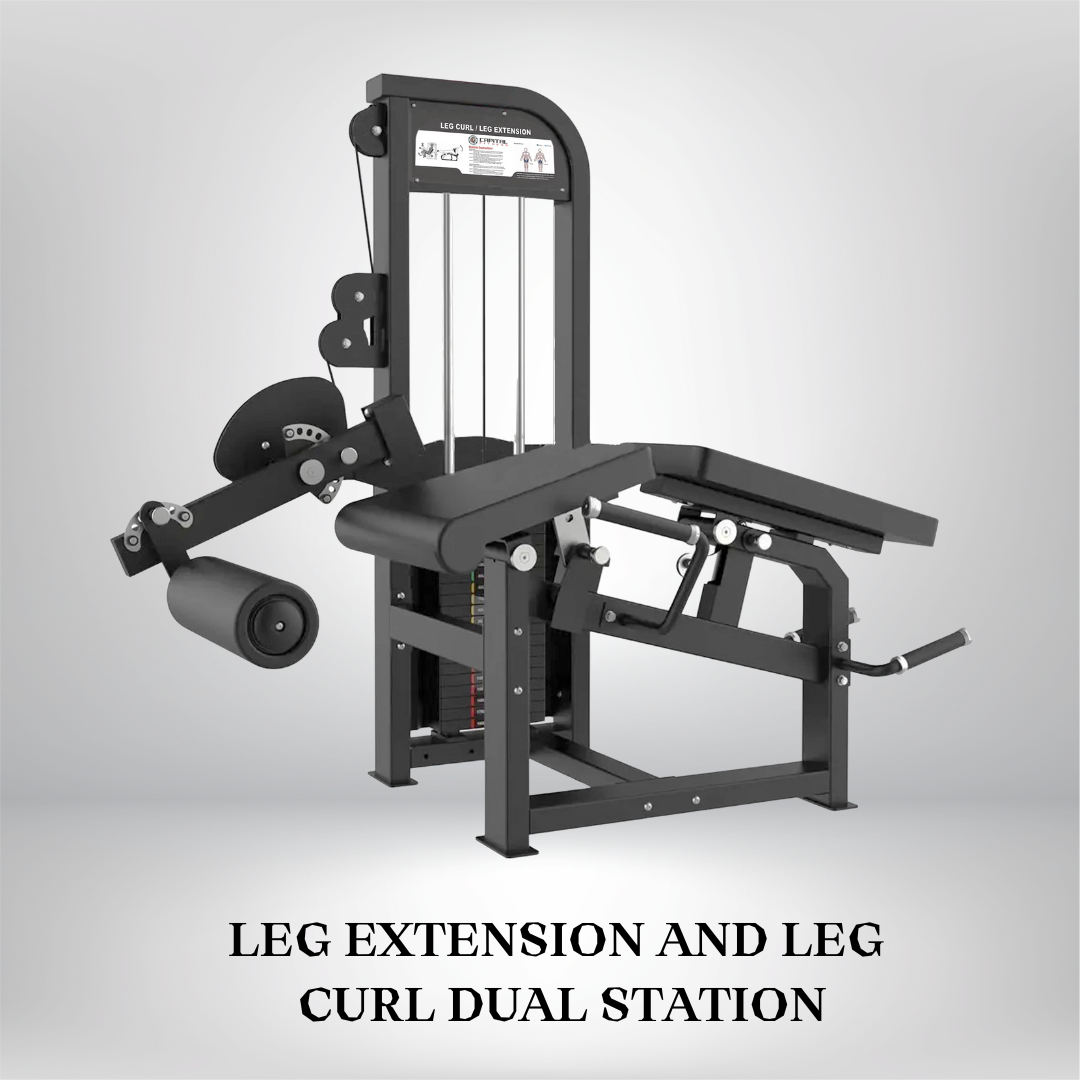Leg Extension And Leg Curl Dual Station