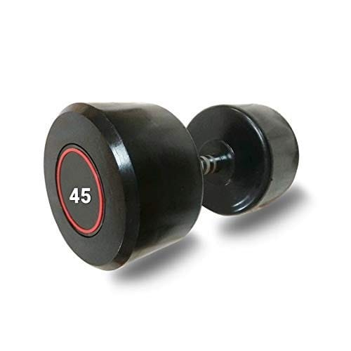 Round PU Rubber Dumbbells