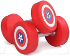 Captain America Rubber Dumbbells