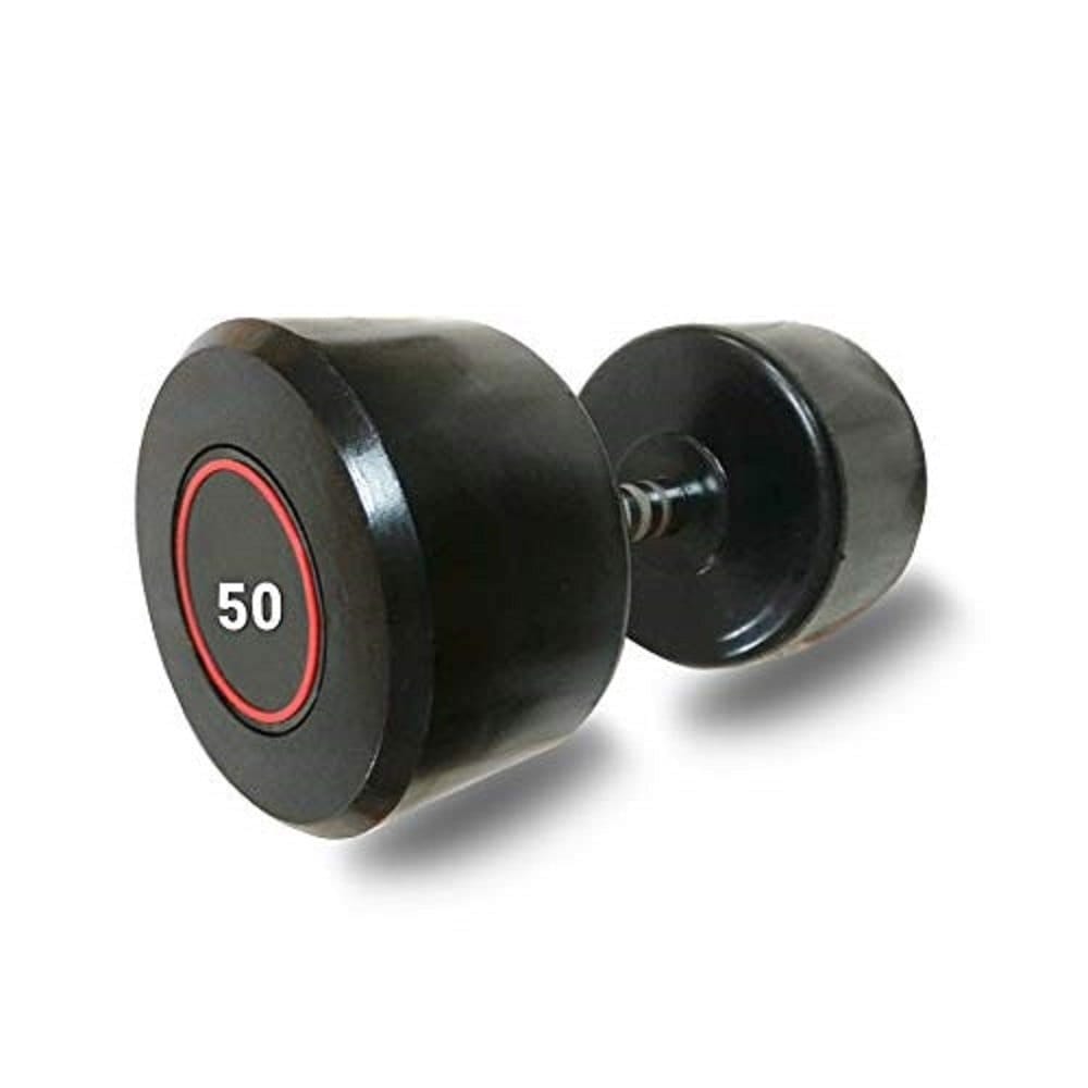 Round PU Rubber Dumbbells