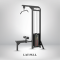 Lat Pull Down Single Station Magna series