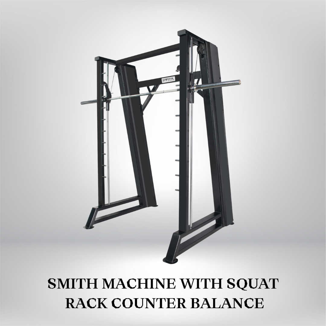 Smith Machine With Squat Rack Counter Balance