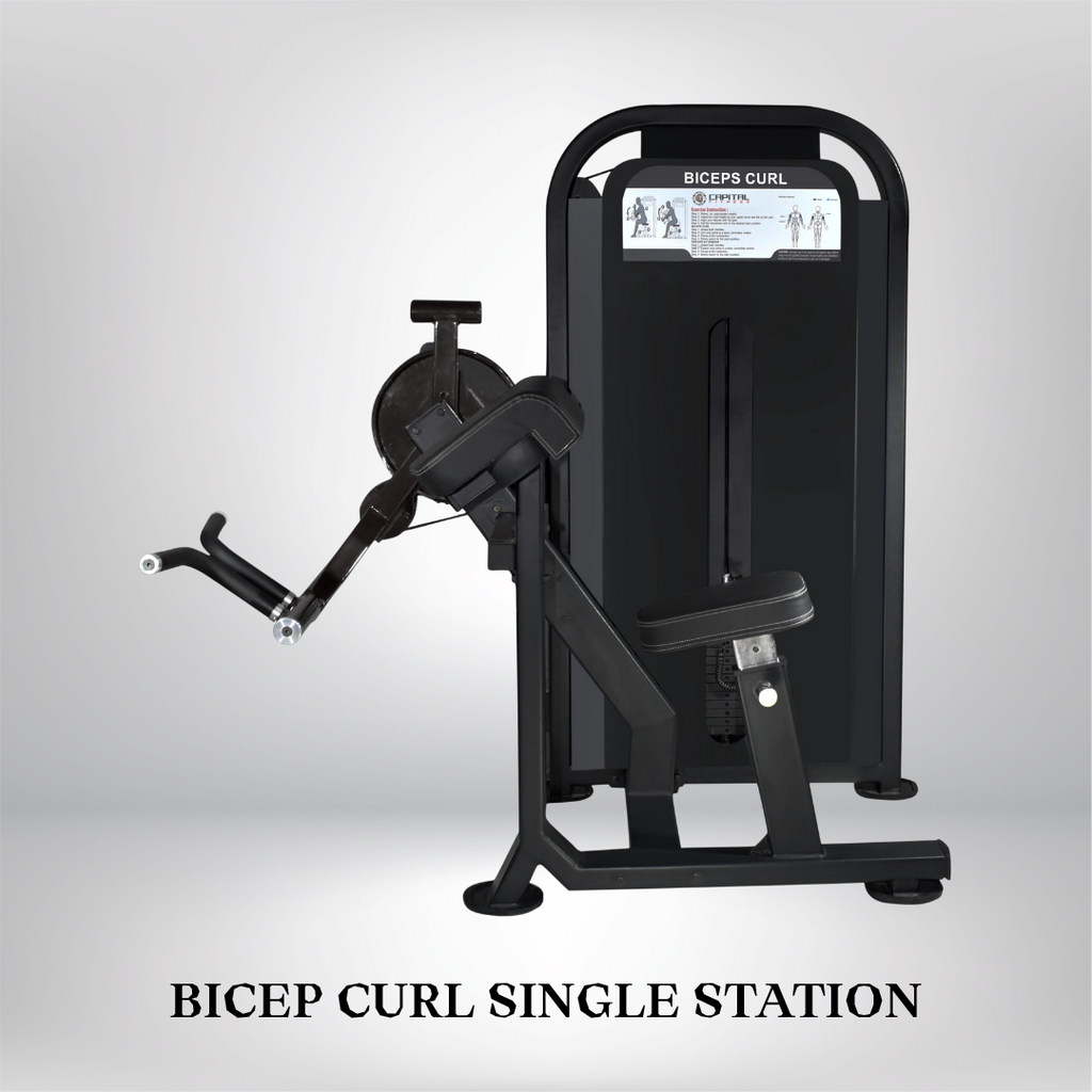 Bicep Curl Single Station