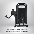 Bicep Curl And Tricep Extension Dual Station