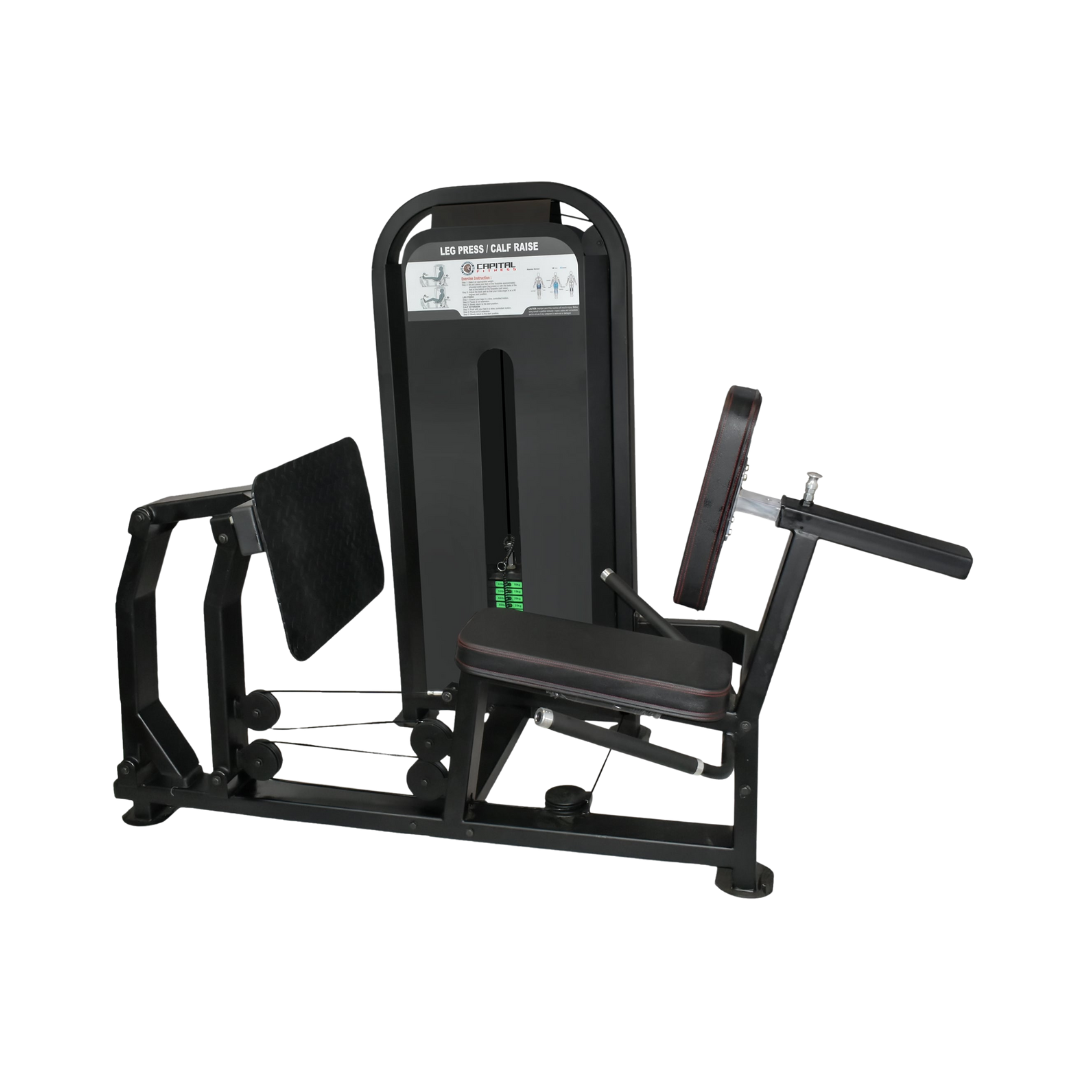 Leg Press With Calf Raise Dual Station