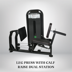 Leg Press With Calf Raise Dual Station