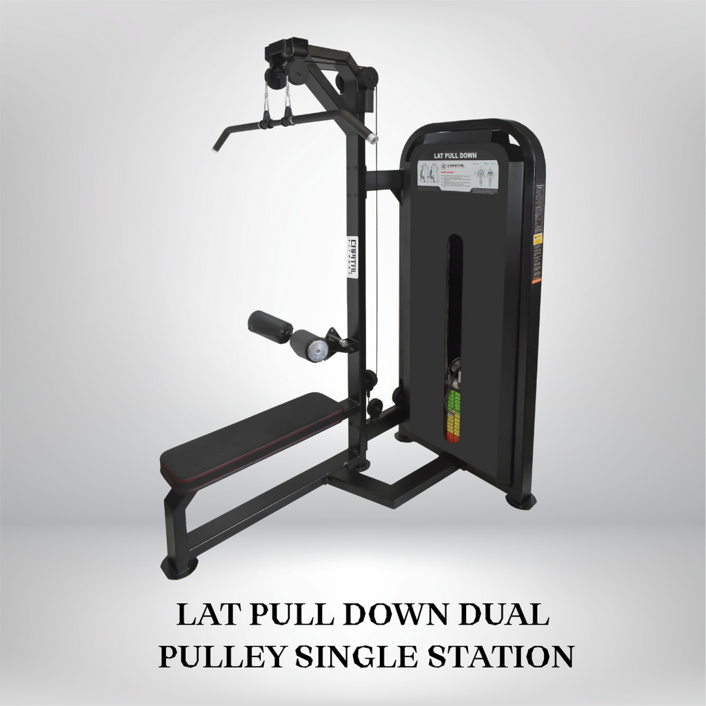 Lat Pull Down Dual Pulley Single Station