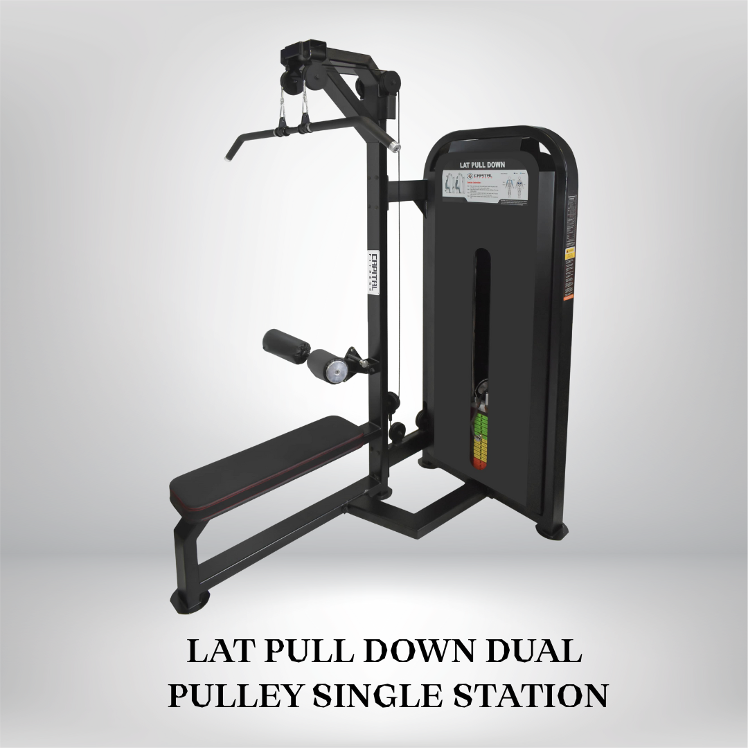 Lat Pull Down Dual Pulley Single Station