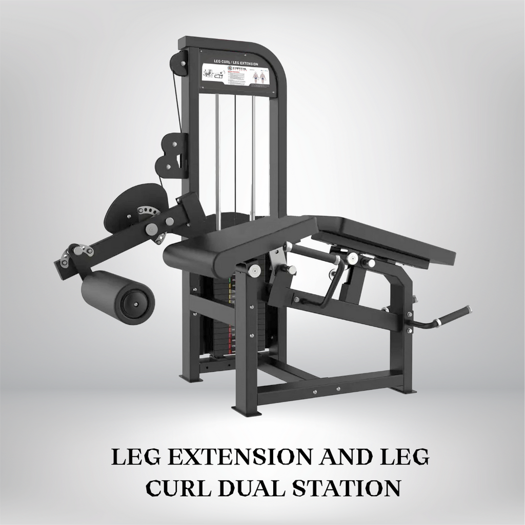 Leg Extension And Leg Curl Dual Station