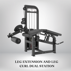 Leg Extension And Leg Curl Dual Station