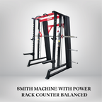 Smith Machine With Power Rack Counter Balanced