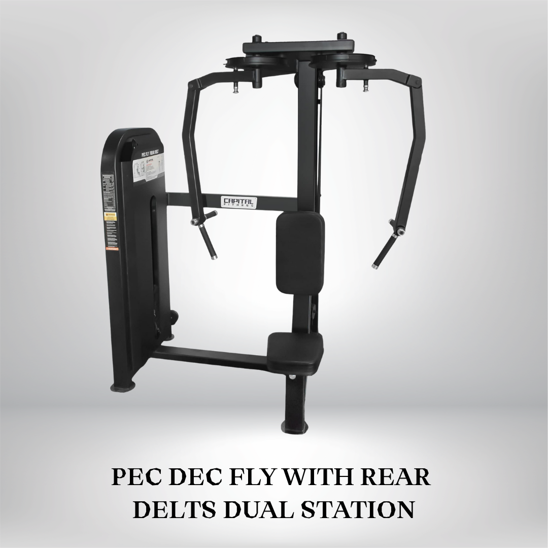 Pec Dec Fly With Rear Delts Dual Station Astra series – CAPITAL FITNESS