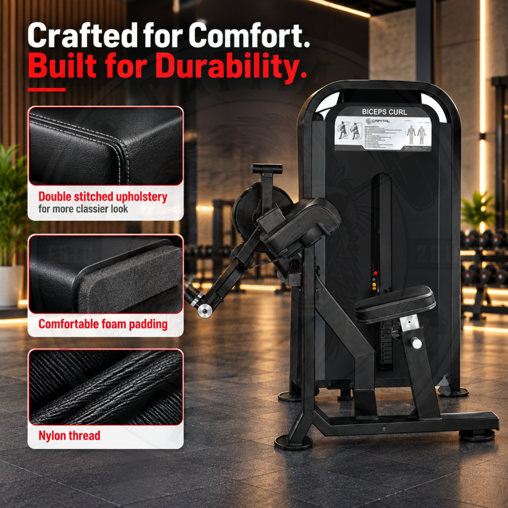 Bicep Curl Single Station Astra series