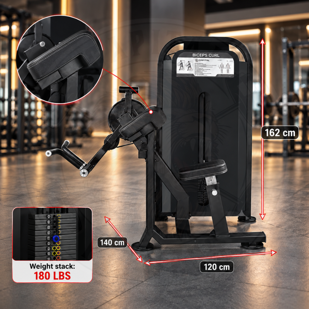 Bicep Curl Single Station Astra series