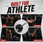 Black Beast Barbell – 7.2 Feet Olympic Barbell