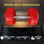 Captain America Rubber Dumbbell