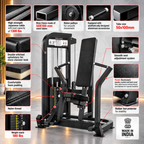 Vertical Chest Press Machine for Commercial Gym