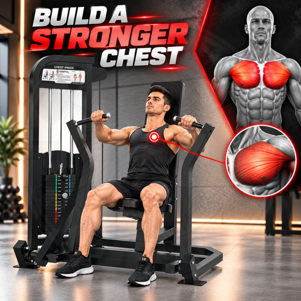 Vertical Chest Press Machine for Commercial Gym