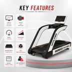Heavy Duty Monster Commercial Treadmill ECT 088