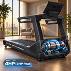 Commercial Treadmill ECT-106 - Motor 4HP (8HP Peak)
