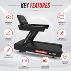 ECT 107 4HP 8HP Peak Commercial Treadmill