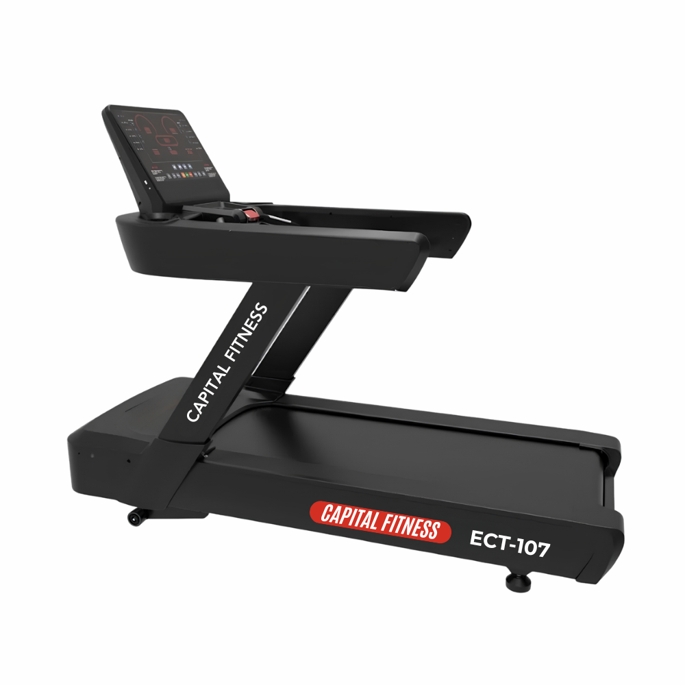 ECT 107 4HP 8HP Peak Commercial Treadmill