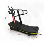 Commercial Curve Treadmill ECT-400B