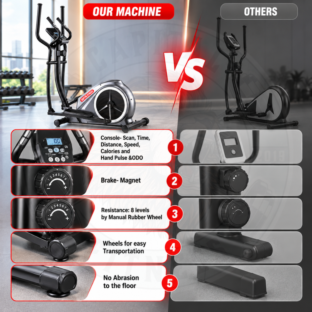 Home Gym Elliptical Trainer EHB-623