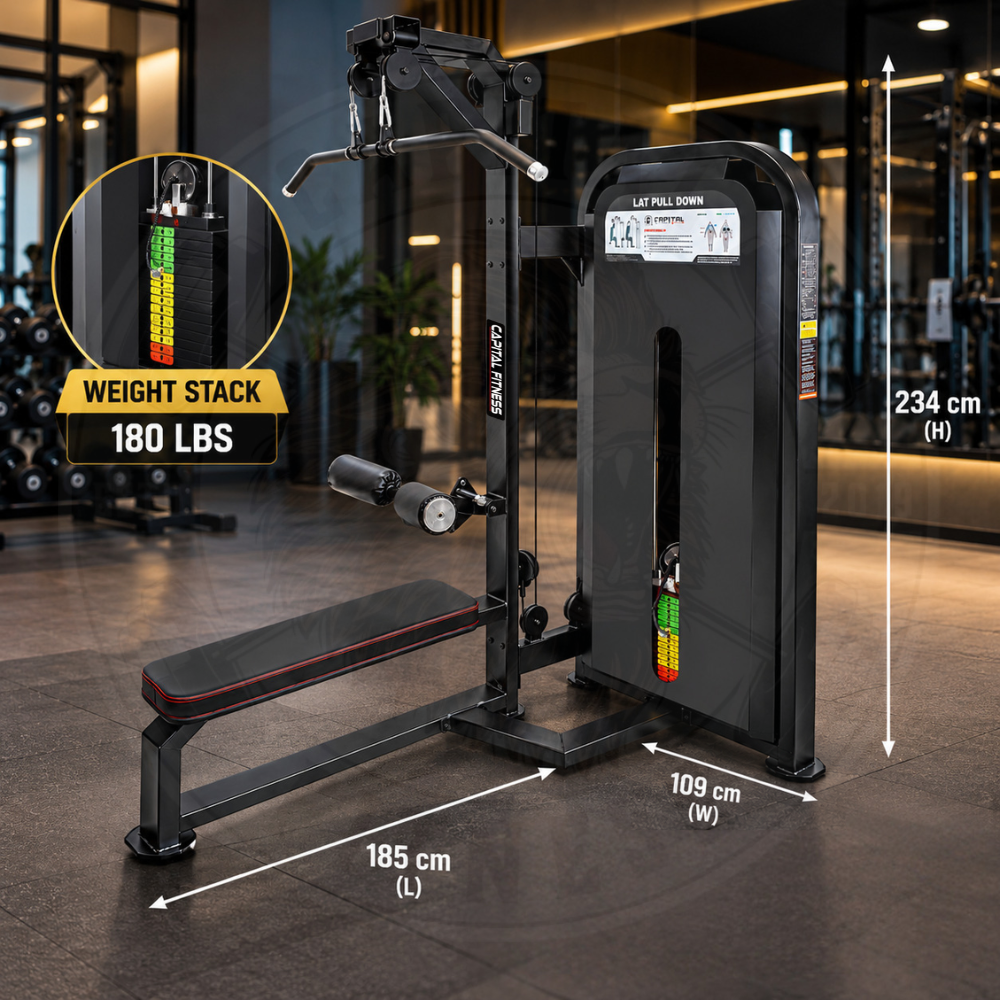 Lat Pull Down Dual Pulley Single Station Astra series