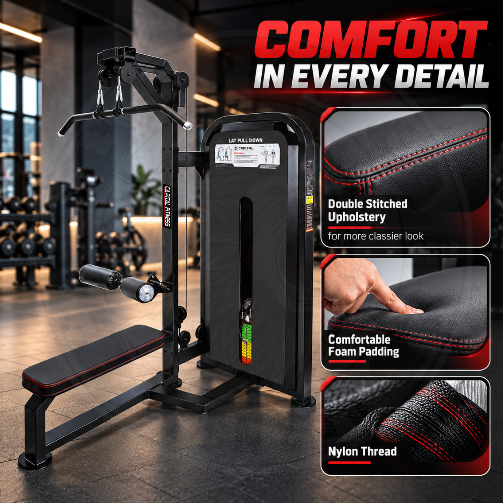 Lat Pull Down Dual Pulley Single Station Astra series