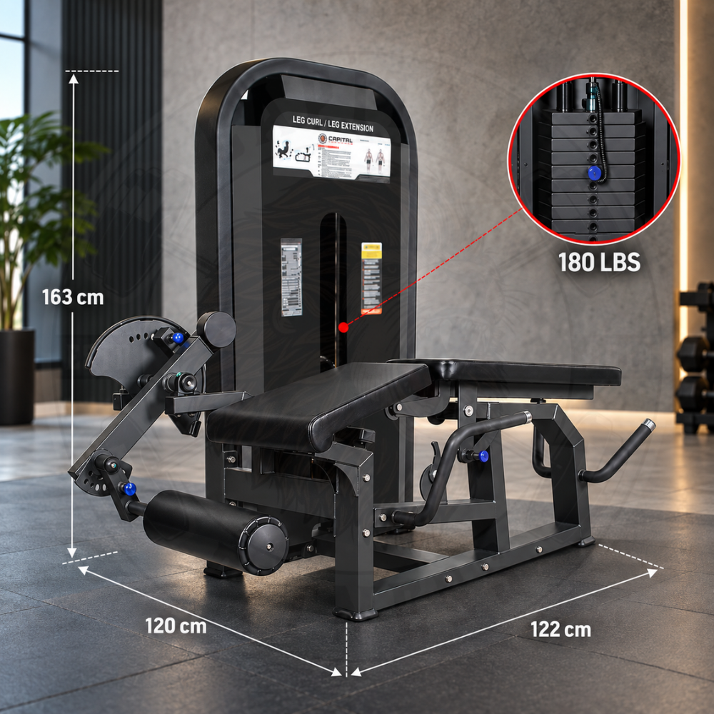 Leg Extension And Leg Curl Dual Station Astra series