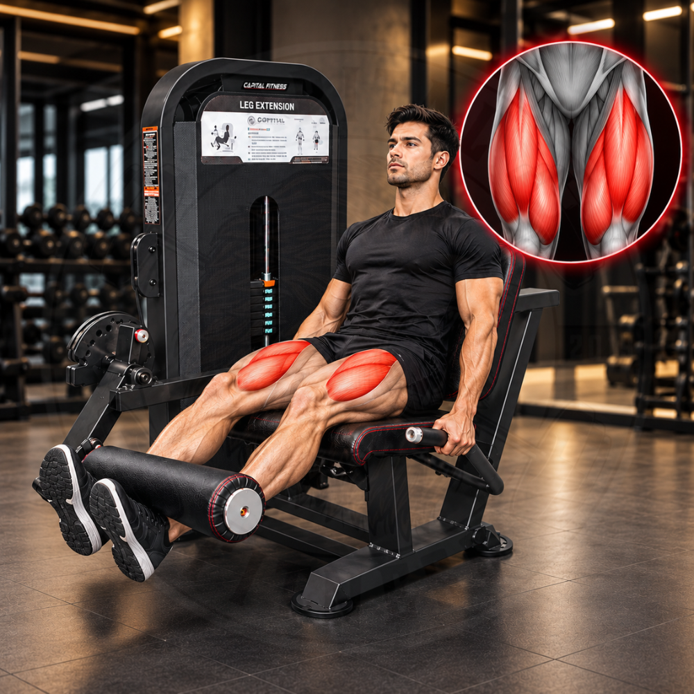 Leg Extension Single Station Astra series