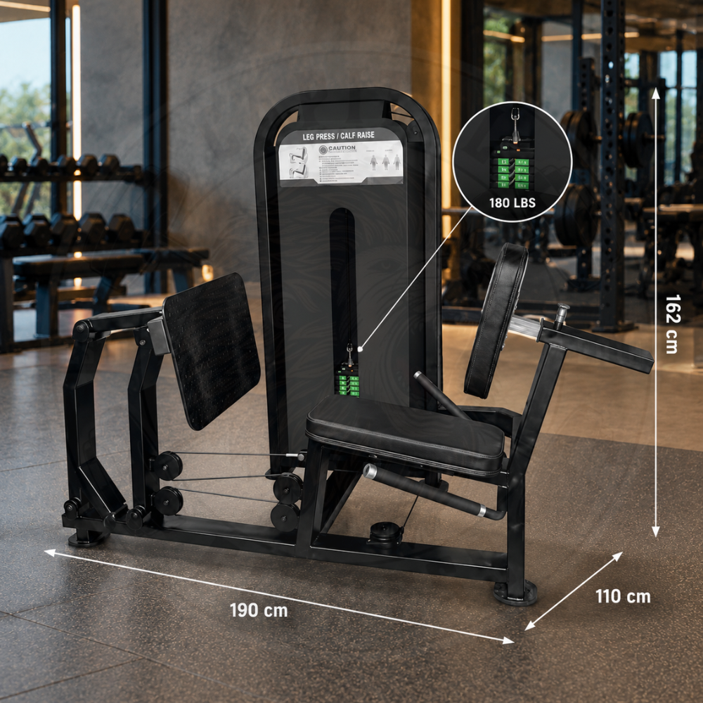 Leg Press With Calf Raise Dual Station Astra series