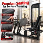 Leg Press with Seated Calf Machine