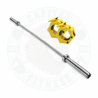 Olympic Barbell 7 Feet 15kg Weight 25mm Grip for Women