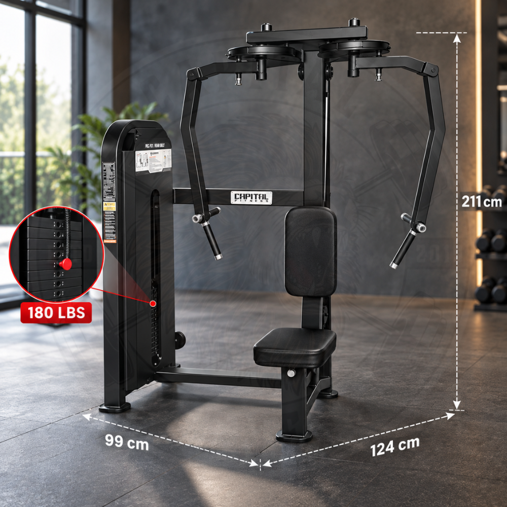 Pec Dec Fly With Rear Delts Dual Station Astra Series