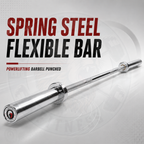 7.2 Feet Olympic Vulcan Powerlifting Flexible Barbell