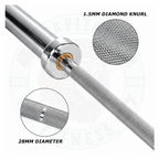 7.2 Feet Olympic Vulcan Powerlifting Flexible Barbell