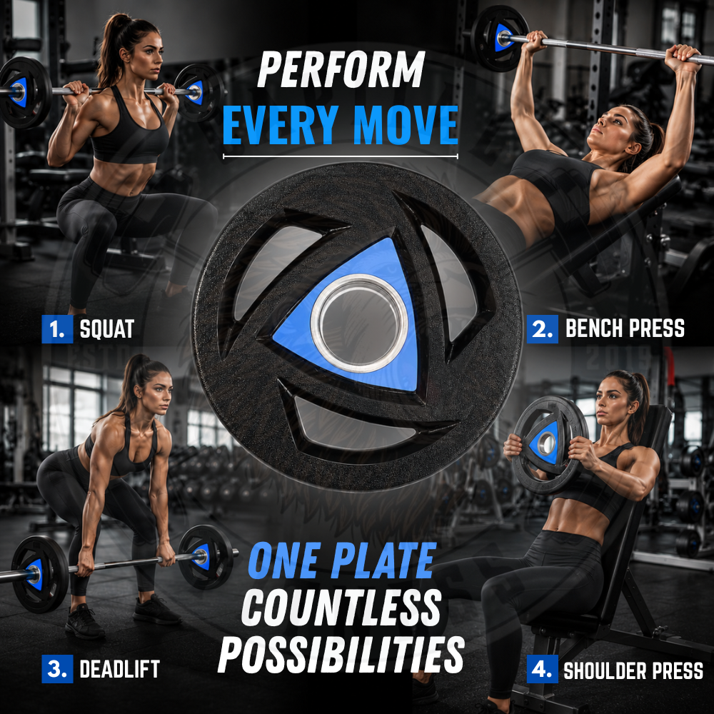 Olympic Weight Triangle Plates