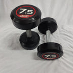Round PU Rubber Dumbbells