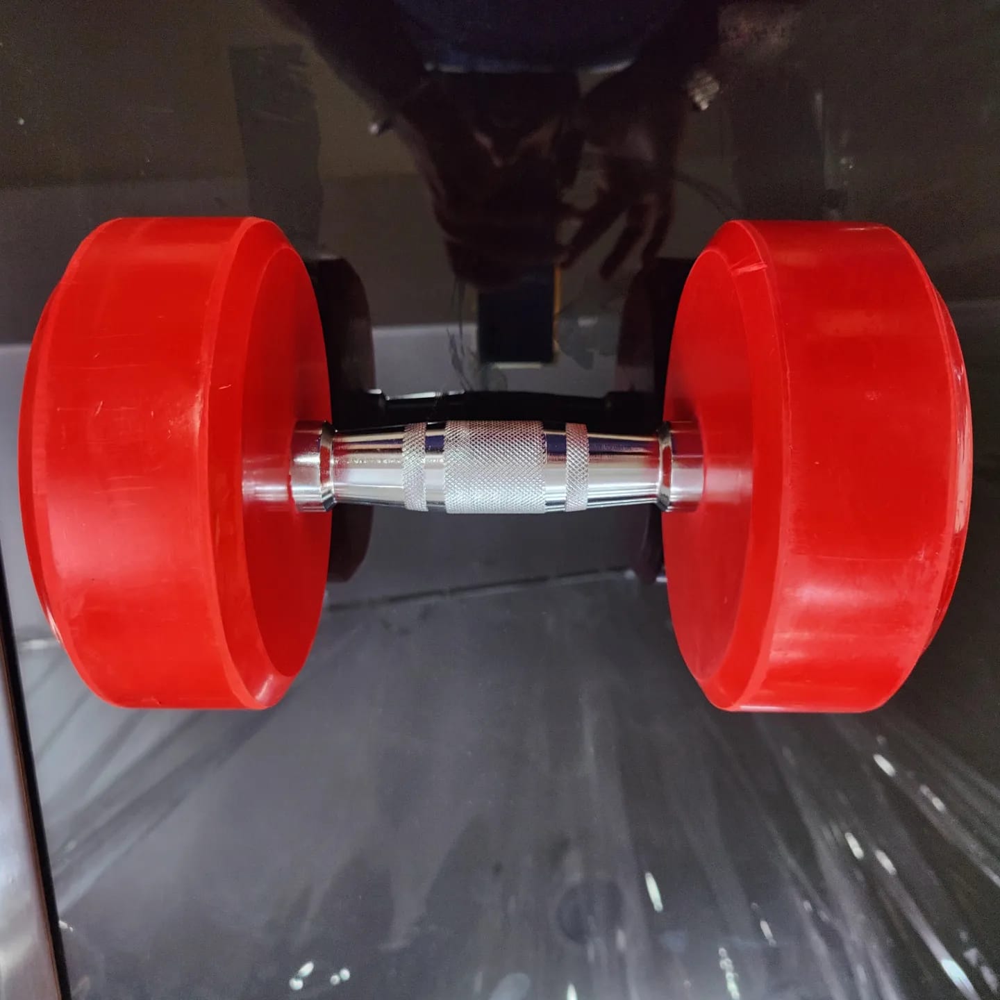 Captain America Rubber Dumbbells