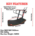 ECT 400b Commercial Curve Treadmill