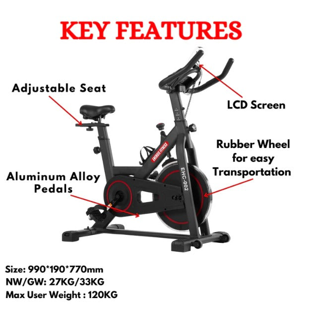 EHC 022 Semi Commercial Spin Bike