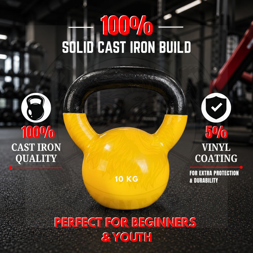 India's Best Vinyl Kettlebell