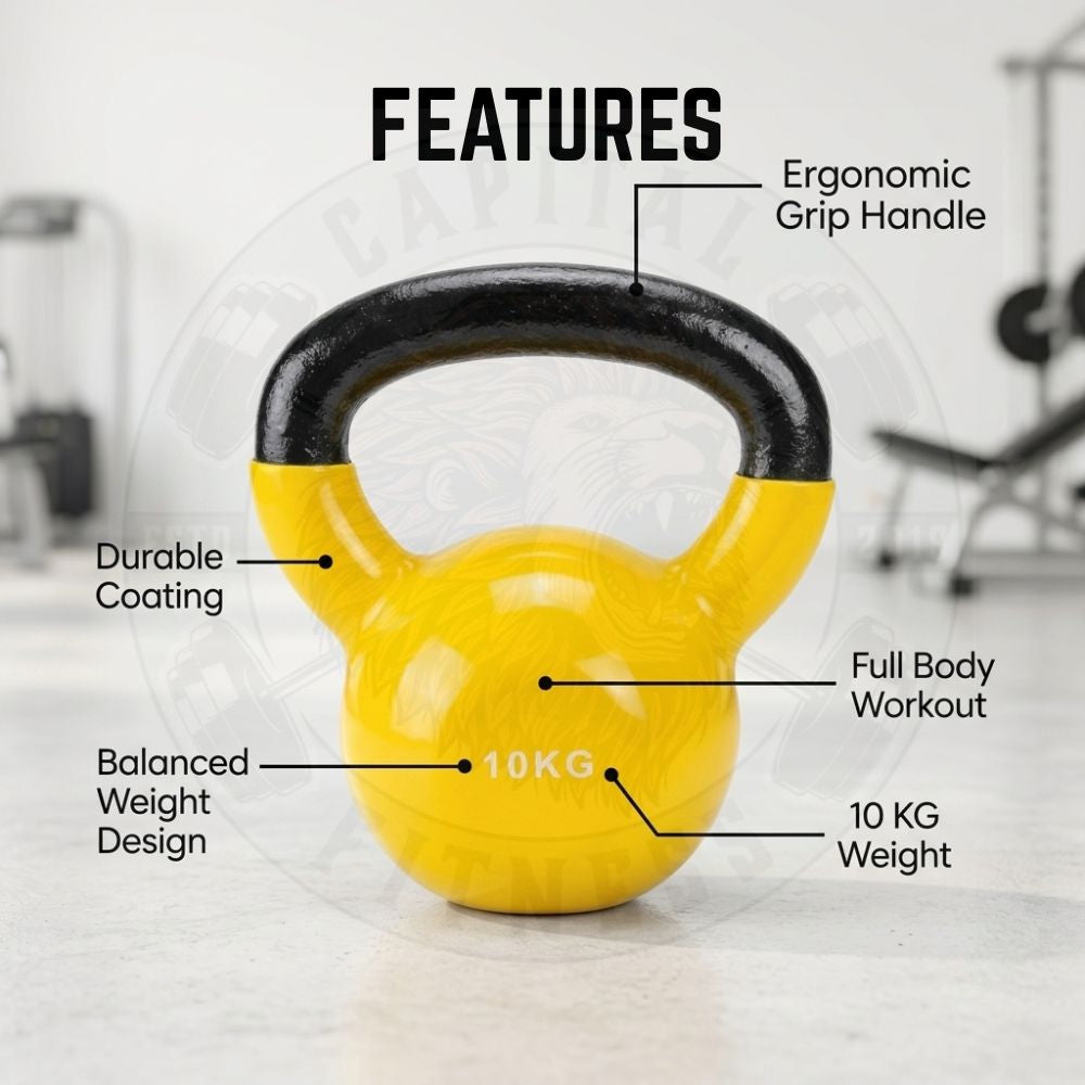 India's Best Vinyl Kettlebell
