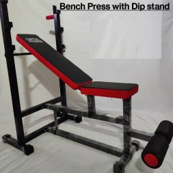 Bench press with Dip Stand